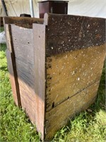 Vintage Wood Bin