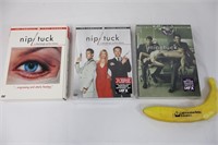 3 - "Nip/Tuck" DVDs, Seasons 1, 2 & 3 (ALMOST NEW)