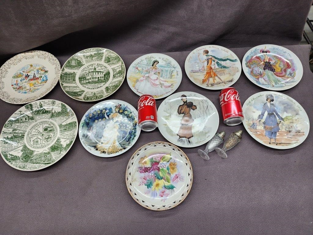 Decorative plates.  Maryland,  Cecil County,  PA