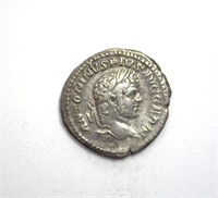 215 AD Caracalla XF Denerius