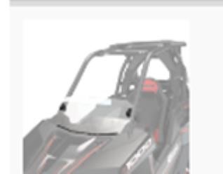 Polaris Half Wind shield 2018-2022 RZR RS1