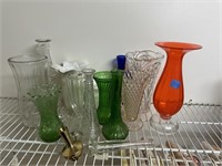 Lot of Assorted Vases