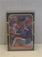 1987 Donruss
#36 Greg Maddux, Chicago Cubs Mint