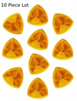 Genuine 3mm Madeira Citrine 10pc Lot