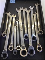 SNAP-ON RATCHETING NUT WRENCHES, METRIC