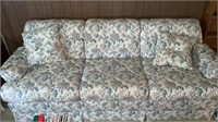 Schweiger sofa with throw pillows