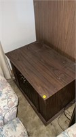 Side table with storage 28in x 18in x 19in