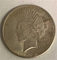 1922-S Peace Dollar