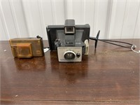 2 Old Cameras Kodak Polaroid