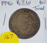 1946 B.T.W. HALF DOLLAR