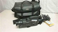 GE 8mm Camcorder With Case Untested