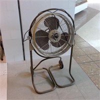 Vintage Emerson Roll About Standing Fan Like NEW