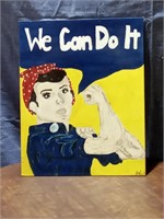 WE CAN DO IT Art Painting