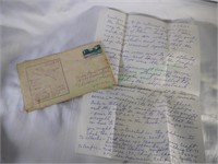 Rare!  Original letter and envelope from Apollo 12