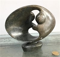 Soapstone carving - signed