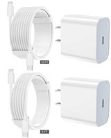 2PK iPhone Charger Apple Charger