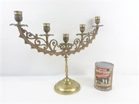 Chandelier en laiton - Brass candelabra
