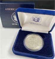 1991 Silver 1oz American Eagle U.S. $1 Coin