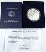 2007-W Silver 1oz American Eagle U.S. $1 Coin
