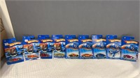 9 miscellaneous hot wheels from 2005 collectors