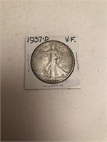 1937-D Walking Liberty Half