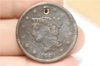 1840 Large Cent