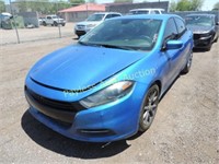 2016 Dodge Dart 1C3CDFAA5GD680772 Blue