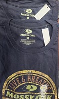 2 Pack Mossy Oak, 55% Cotton T-Shirts - XXL