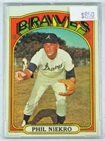 1972 Phil Niekro # 620 Topps Baseball Card