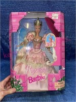 1997 Rapunzel Barbie in box