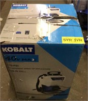 Kobalt 70PSI chemical sprayer w/charger (No