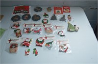 Vintage Christmas Magnet Lot
