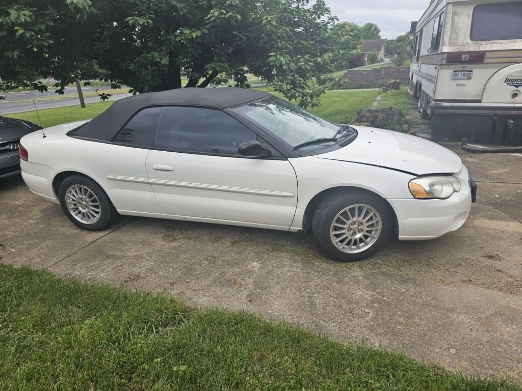 2004 Chrysler Sebring 2.7 convertible 96k miles