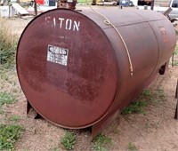 2000 GALLON FUEL TANK, ELEC PUMP