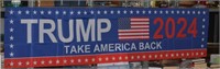 Trump 2024 Flag Banner