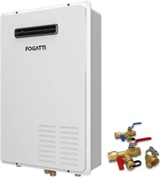 Natural Gas Tankless Water Heater with Valve Kit,