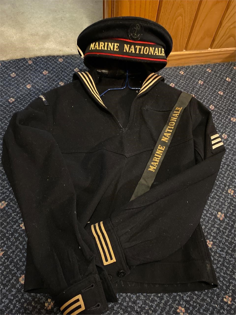 Marine Coat and Hat
