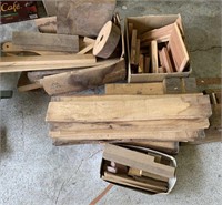 Lot Of Miscellaneous Hardwood Pieces