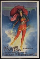 "Les Magique Leons" c. 1925 Poster