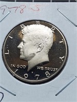 1978-S Clad Proof Kennedy Half Dollar