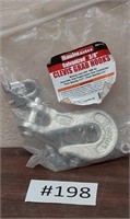 (1) Galvanized 3/8in Clevis grab hook