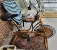 Vintage Schwinn exercise bike.