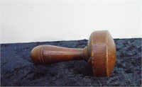 Vintage Wooden Darning Mushroom 4½"L