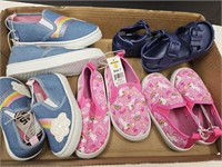 Lot of Toddler Girls Shoes 5,7,10