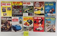 1956-61 Popular Mechanics Hot Rod Magazines