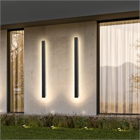 31.5 Inch Outdoor Modern Wall Light  3000K  24W