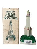 1979 Michtner's Peace Candle Decanter