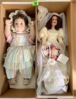 2 Middleton Dolls in Boxes