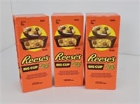 3 BOXES  REESES BIG CUP REESE'S PUFF - BB JUNE 24
