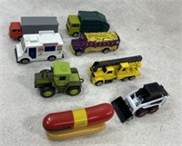 Lot Of 8 Vintage Toy Car